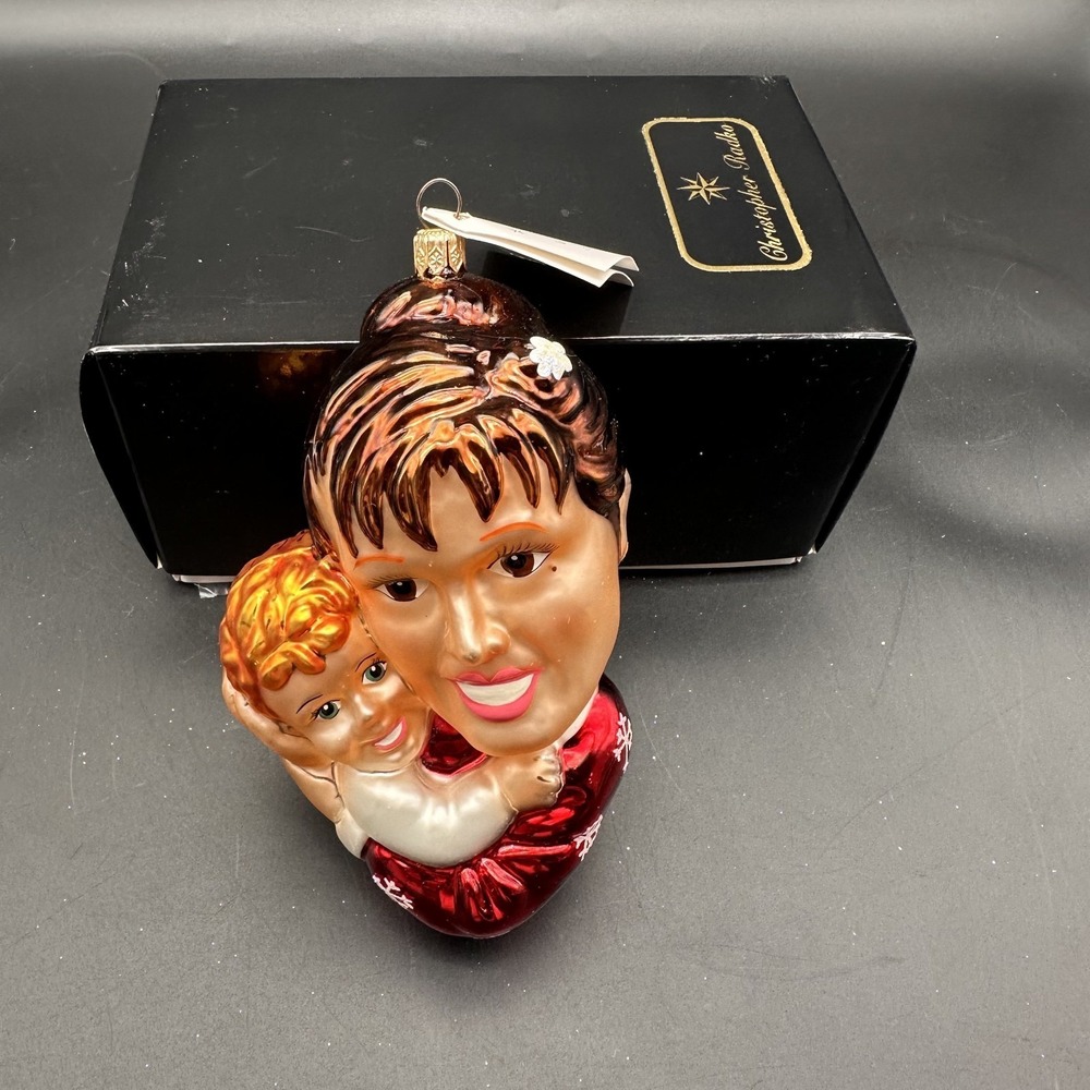RADKO 1999 "MARIE AND CHILD" (LTD.ED #6 OF 300) RARE MARIE OSMOND‎ ORNAMENT NIB